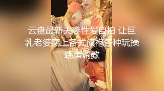 云盘最新夫妻性爱自拍 让巨乳老婆穿上各式旗袍各种玩操跳蛋调教