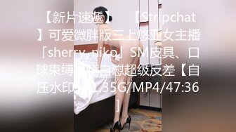 【新片速遞】 ✨【Stripchat】可爱微胖版三上悠亚女主播「sherry_niko」SM皮具、口球束缚发嗲自慰超级反差【自压水印】[1.35G/MP4/47:36]