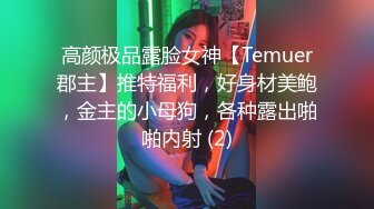 高颜极品露脸女神【Temuer郡主】推特福利，好身材美鲍，金主的小母狗，各种露出啪啪内射 (2)