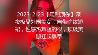 2023-2-23【用利顶你】深夜极品外围美女，自带豹纹短裙，性感热舞骚的很，顶级美腿扛起爆草