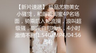 【YZWCD】YM0100金发蓝色lo裙小姐姐！前后CD性感粉内！